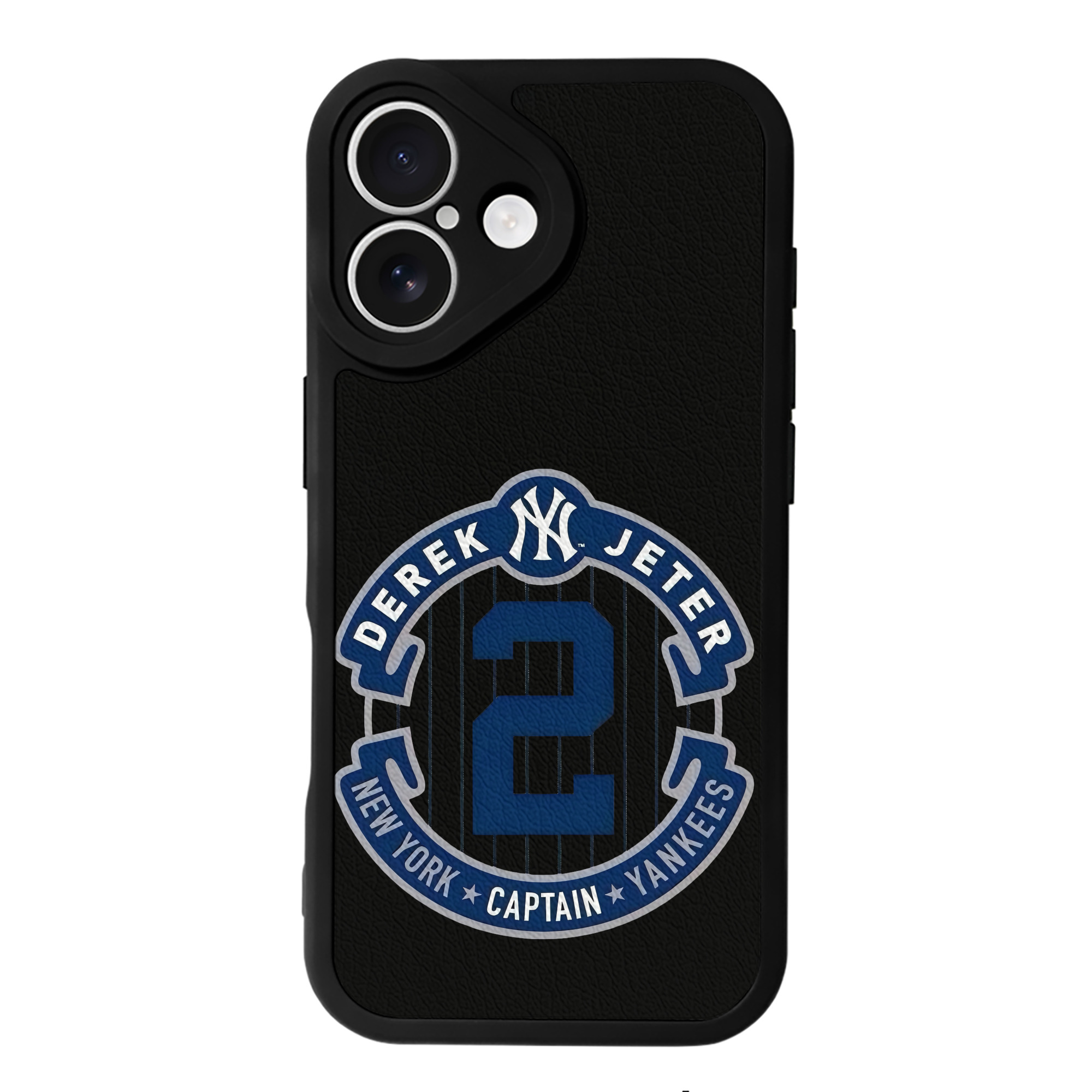 Derek Jeter 1 IPhone 16 Silicone Leather Case – UV Print, Lambskin Texture – Perfect Fit, Wireless Charging Compatible, Scratch Resistant, Precise Cutouts – Stylish Protection For IPhone 16